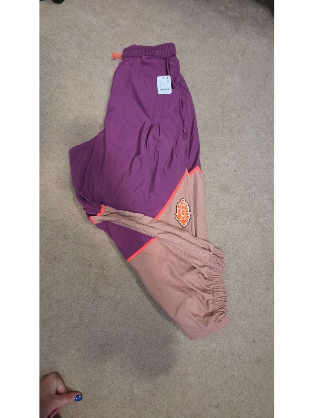 NWT Free People Check Description! Parachute Joggers Oversized to a Medium!!!